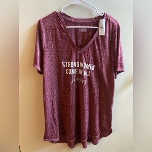 Lane Bryant strong women tshirt